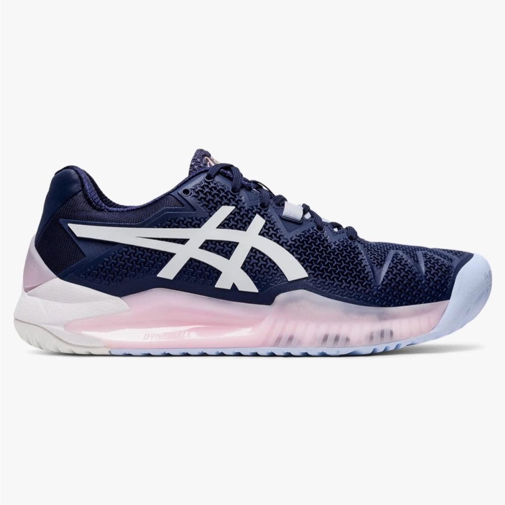 ASICS Gel-Resolution 8 Tennis Shoes | Size 5.5 | Peacoat/White